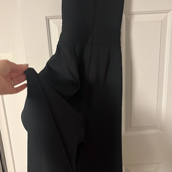 NWT Joie Mairead C Jumpsuit in Caviar Black Wide Leg Belted - Picture 12 of 13